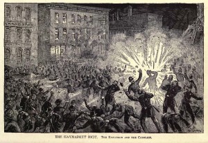 Festa del lavoro Haymarket_explosion