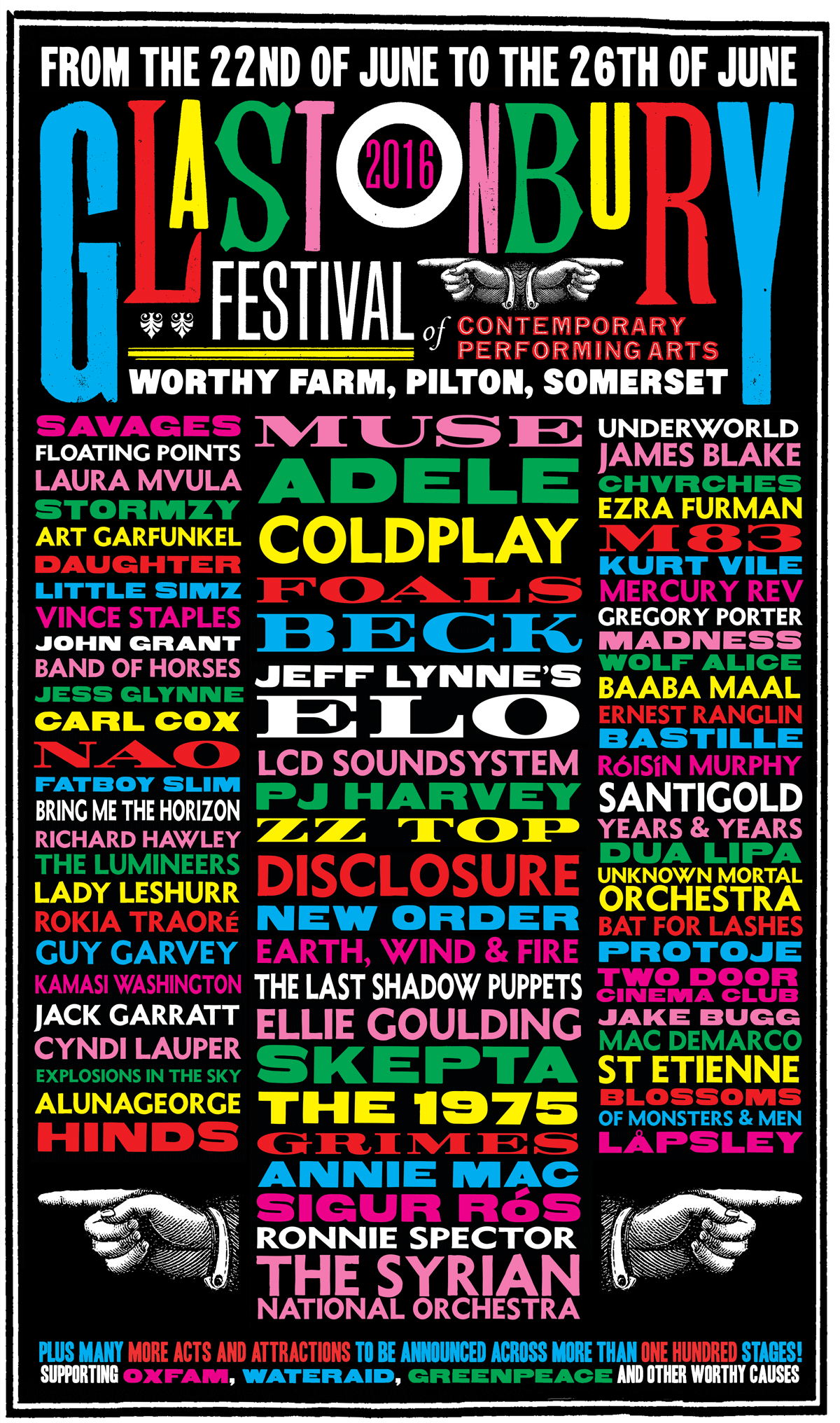 Glastonbury Festival, resa nota la lineup completa