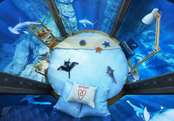 Dormire con gli squali: all’Acquario di Parigi si può