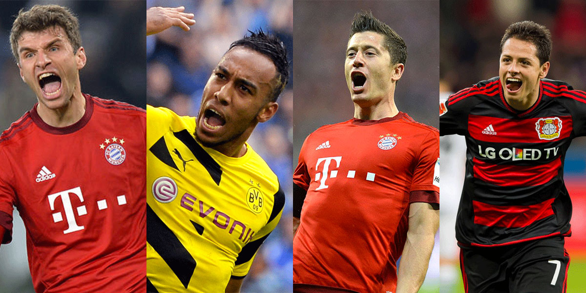 ForFour. I 4 miglior attaccanti della Bundesliga.