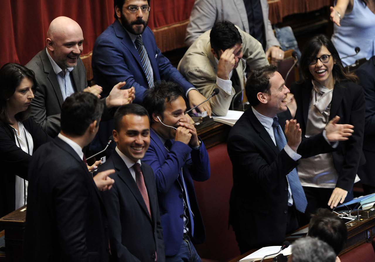 La legge elettorale è stata approvata con scrutinio segreto dalla Camera dei deputati