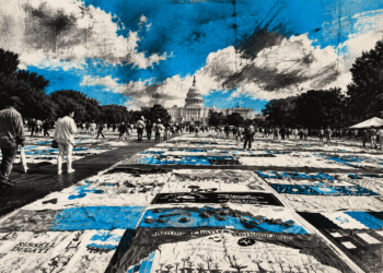 AIDS Memorial Quilt, il memoriale cucito con i nomi delle vittime 1